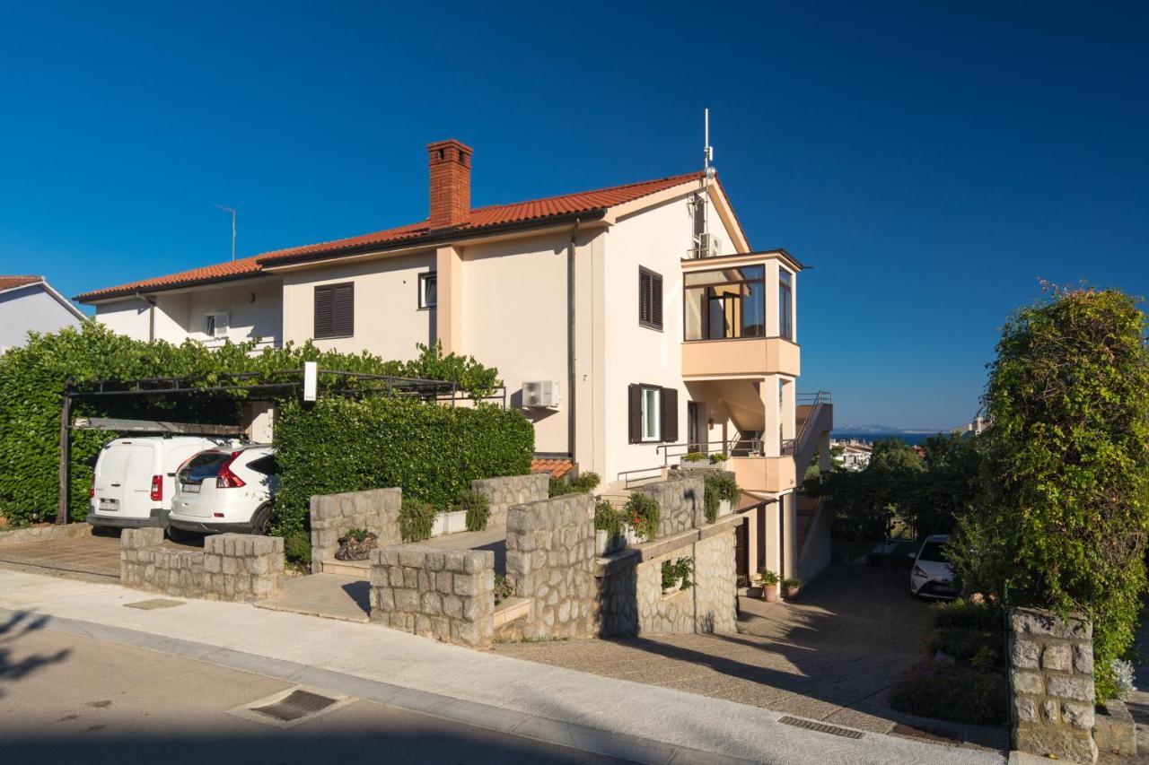 Apartmani Paradiso Krk Town Kültér fotó