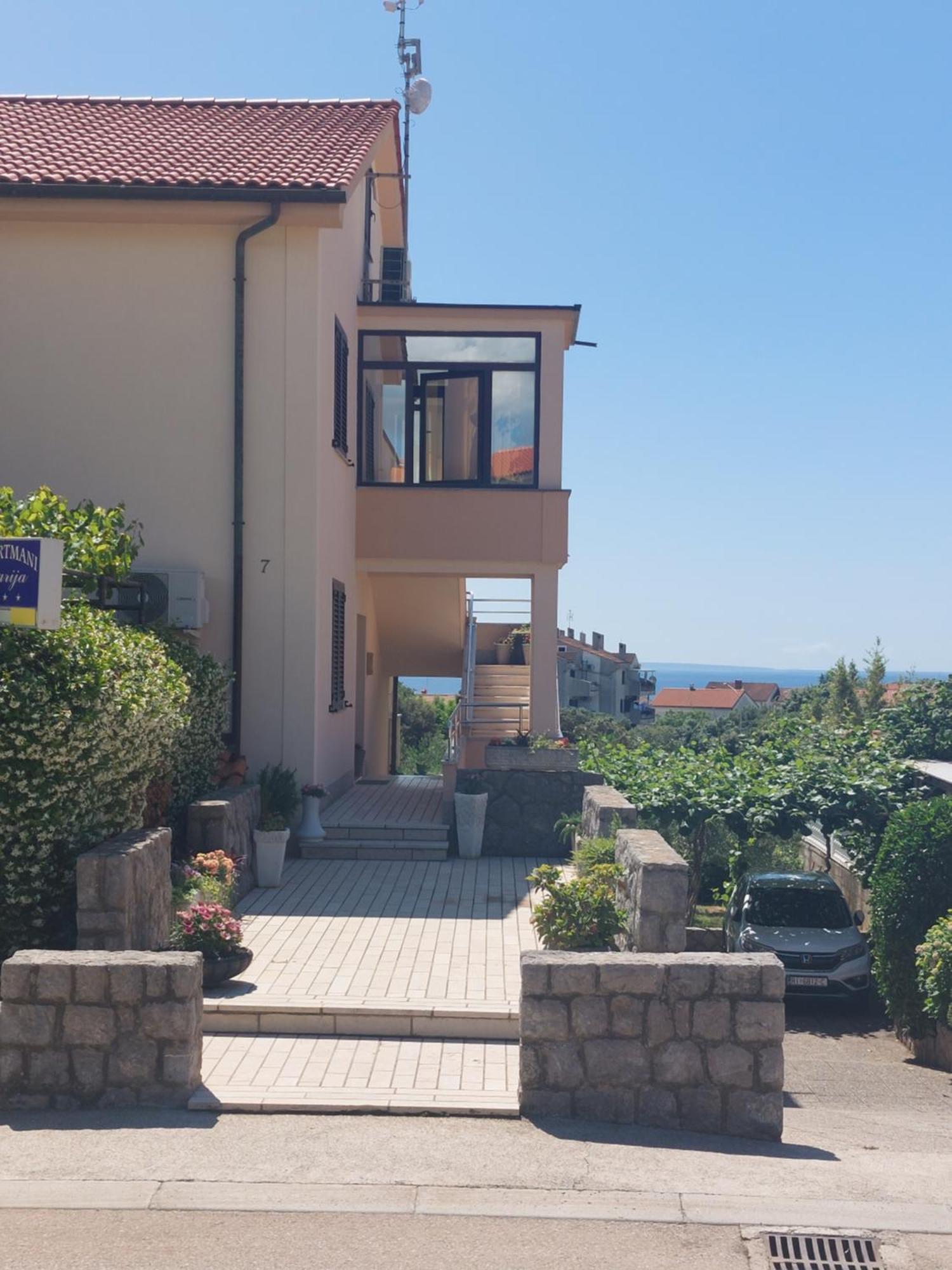 Apartmani Paradiso Krk Town Kültér fotó